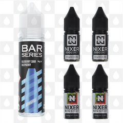 Blueberry Sour Raspberry by Bar Series E Liquid | 60ml Long Fill, Nicotine Type: Regular Nicotine, Strength & Size: 06mg • 60ml • Inc Shots (50/50)