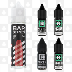 Cherry Fizz by Bar Series E Liquid | 60ml Long Fill, Nicotine Type: Regular Nicotine, Strength & Size: 09mg • 60ml • Inc Shots (50/50)