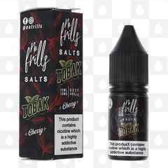 Cherry Tobacco | Tobak by No Frills E Liquid | 10ml Nic Salt, Strength & Size: 10mg • 10ml
