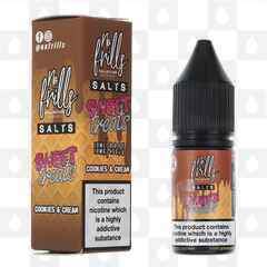Cookies & Cream | Sweet Treats by No Frills E Liquid | 10ml Nic Salt, Strength & Size: 10mg • 10ml