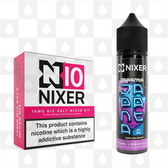 Dark Fruits by Japanta x Nixer E Liquid | 60ml Long Fill, Nicotine Type: Nicotine Salt, Strength & Size: 10mg Salt • 60ml • Inc Shots (50/50)
