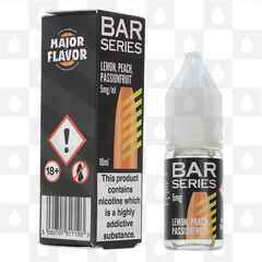 Lemon Peach & Passionfruit by Bar Series E Liquid | 10ml Nic Salt, Strength & Size: 20mg • 10ml