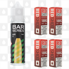 Mango Ice by Bar Series E Liquid | 60ml Long Fill, Nicotine Type: Regular Nicotine, Strength & Size: 12mg • 60ml • Inc Shots (50/50)