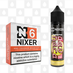 Pineapple Melon by Japanta x Nixer E Liquid | 60ml Long Fill, Nicotine Type: Regular Nicotine, Strength & Size: 06mg • 60ml • Inc Shots (70/30)
