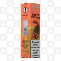Pineapple Peach Mango | Deliciu by Vaporesso E Liquid | 10ml Nic Salt, Strength & Size: 10mg • 10ml