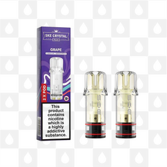 SKE Crystal Plus | Grape 20mg Pods