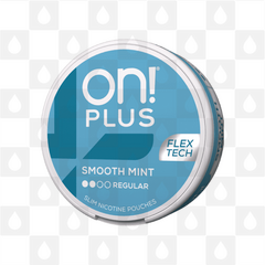 Smooth Mint by On! Plus | Nicotine Pouches, Strength & Size: 20 x 06mg Pouches