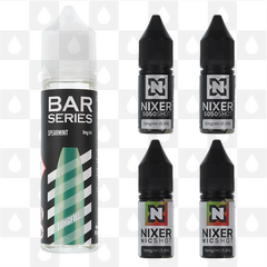 Spearmint by Bar Series E Liquid | 60ml Long Fill, Nicotine Type: Regular Nicotine, Strength & Size: 06mg • 60ml • Inc Shots (50/50)