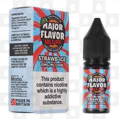 Strawb-Ice by Major Flavor E Liquid | 10ml Nic Salt, Strength & Size: 20mg • 10ml