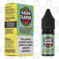 Tropic Ice by Major Flavor E Liquid | 10ml Nic Salt, Strength & Size: 10mg • 10ml