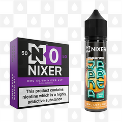 Twisted Fruit by Japanta x Nixer E Liquid | 60ml Long Fill, Nicotine Type: Nicotine Free, Strength & Size: 00mg • 60ml • Inc VG/PG Shots (50/50)