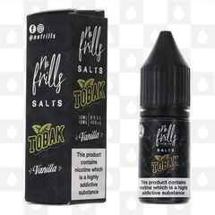 Vanilla Tobacco | Tobak by No Frills E Liquid | 10ml Nic Salt, Strength & Size: 10mg • 10ml