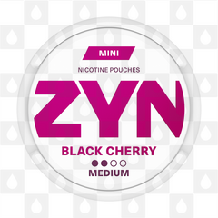 Black Cherry by Zyn | Nicotine Pouches, Strength & Size: 20 x 03mg Pouches