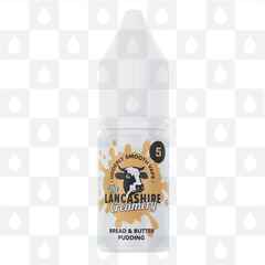 Bread & Butter Pudding by The Lancashire Creamery E Liquid | 10ml Nic Salt, Strength & Size: 05mg • 10ml