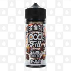 Caramel Coffee by Seriously Pod Fill E Liquid | 100ml Short Fill
