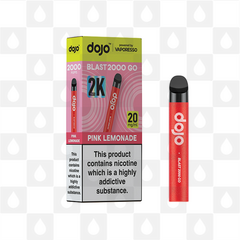 Dojo Blast 2000 Go by Vaporesso | Pre-filled Pod Kit, Strength & Puff Count: 20mg • 2000 Puffs, Flavour: Pink Lemonade
