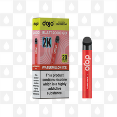 Dojo Blast 2000 Go by Vaporesso | Pre-filled Pod Kit, Strength & Puff Count: 20mg • 2000 Puffs, Flavour: Watermelon Ice