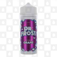Grape Ice by Dr. Frost E Liquid | 100ml Short Fill, Size: 100ml (120ml Bottle)