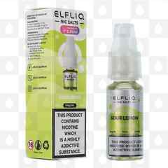 Sour Lemon by Elfliq | Elf Bar E Liquid | Nic Salt, Strength & Size: 05mg • 10ml