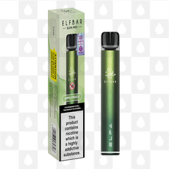 Elf Bar Elfa Pro | Pre-Filled Pod Kit, Battery Type: Battery & Pod (Out of Date), Selected Colour: Aurora Green / Apple Peach Pod