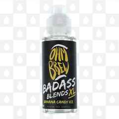 Banana Candy Ice | Badass Blends by Ohm Brew E Liquid | 100ml Short Fill