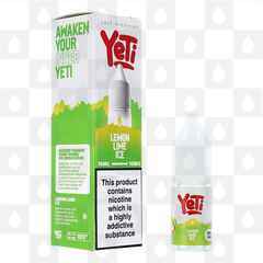 Lemon Lime Ice | Yeti Summit Series E Liquid | Nic Salt, Strength & Size: 20mg • 10ml