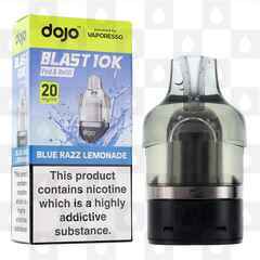 Blue Razz Lemonade | Vaporesso Dojo Blast 10k Refill Pack