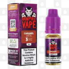 Caramel Latte | Desserts by Vampire Vape E Liquid | 10ml Bottles, Strength & Size: 18mg • 10ml
