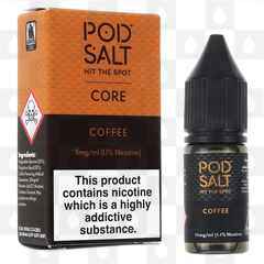 Coffee by Pod Salt E Liquid | 10ml Nic Salt, Strength & Size: 11mg • 10ml