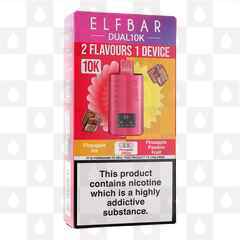Elf Bar Dual 10K | Pre-Filled Vape Kit, Strength & Puff Count: 20mg • 10,000 Puffs, Flavour: Pineapple Edition