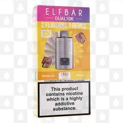 Elf Bar Dual 10K | Pre-Filled Vape Kit, Strength & Puff Count: 20mg • 10,000 Puffs, Flavour: Summer Edition