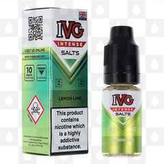 Lemon Lime by IVG Intense E Liquid | 10ml Nic Salt, Strength & Size: 10mg • 10ml