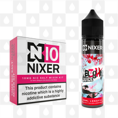 Milkmaid by Naughty Juice x Nixer E Liquid | 60ml Long Fill, Nicotine Type: Nicotine Salt, Strength & Size: 10mg Salt • 60ml • Inc Shots (50/50)