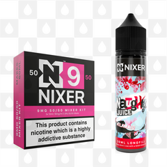 Milkmaid by Naughty Juice x Nixer E Liquid | 60ml Long Fill, Nicotine Type: Regular Nicotine, Strength & Size: 09mg • 60ml • Inc Shots (50/50)