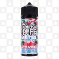 Mixed Berries | Menthol by Moreish Puff E Liquid | 100ml Short Fill