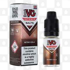 Retro Cola by IVG Intense E Liquid | 10ml Nic Salt, Strength & Size: 10mg • 10ml