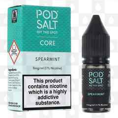 Spearmint by Pod Salt E Liquid | 10ml Nic Salt, Strength & Size: 11mg • 10ml