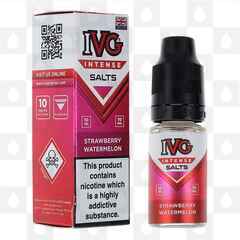 Strawberry Watermelon by IVG Intense E Liquid | 10ml Nic Salt, Strength & Size: 10mg • 10ml
