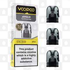 VooPoo Argus Pod Cartridge, Pod Type: 3 x 0.4 Ohm Mesh (Top Fill)