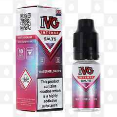Watermelon Ice by IVG Intense E Liquid | 10ml Nic Salt, Strength & Size: 10mg • 10ml
