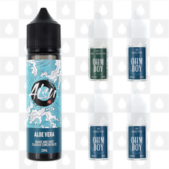 Aloe Vera | Shake & Vape by Aisu E Liquid | 60ml Long Fill, Nicotine Type: Nicotine Salt, Strength & Size: 03mg Salt • 60ml • Inc Shots (60/40)