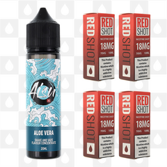 Aloe Vera | Shake & Vape by Aisu E Liquid | 60ml Long Fill, Nicotine Type: Regular Nicotine, Strength & Size: 12mg • 60ml • Inc Shots (50/50)