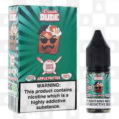 Apple Fritter by French Dude E Liquid | 10ml Nic Salt, Strength & Size: 10mg • 10ml