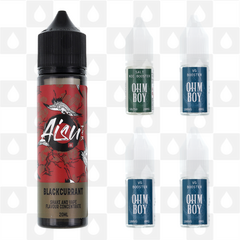 Blackcurrant | Shake & Vape by Aisu E Liquid | 60ml Long Fill, Nicotine Type: Nicotine Salt, Strength & Size: 03mg Salt • 60ml • Inc Shots (60/40)
