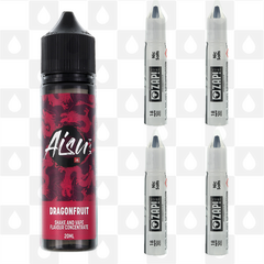 Dragonfruit | Shake & Vape by Aisu E Liquid | 60ml Long Fill, Nicotine Type: Nicotine Salt, Strength & Size: 12mg Salt • 60ml • Inc Shots (50/50)