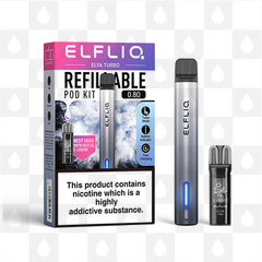 Elfliq Elfa Turbo by Elf Bar | Refillable Pod Kit, Selected Colour: Aurora Black