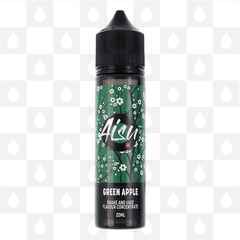 Green Apple | Shake & Vape by Aisu E Liquid | 60ml Long Fill, Nicotine Type: Nicotine Free, Strength & Size: 20ml Concentrate (Mix Before Use)