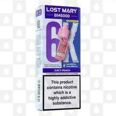 Juicy Peach | Lost Mary BM6000 Refills