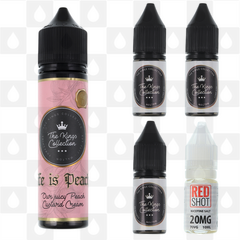 Life Is Peachy by The Kings Collection E Liquid | 60ml Longfill, Nicotine Type: Nicotine Salt, Strength & Size: 03mg Salt • 60ml • Inc Shots (50/50)