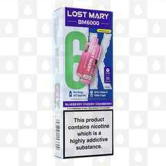 Lost Mary BM6000 | Pre-Filled Pod Kit, Flavour: Blueberry Cherry Cranberry